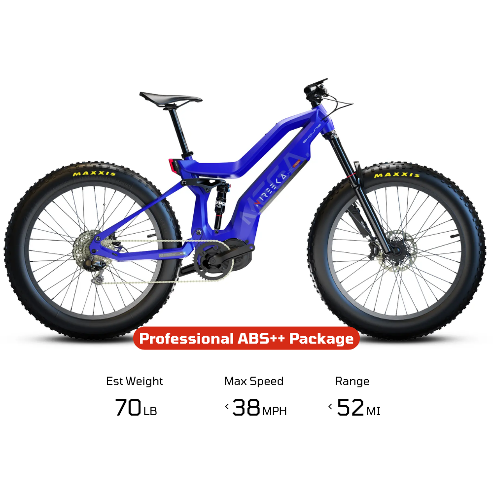 Nireeka Mega 1500 18 Pearlized Blue Professional ABS Package Demo In Stock