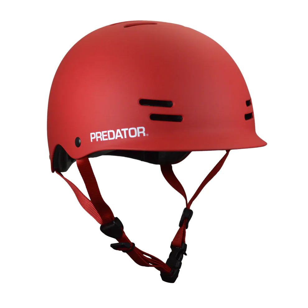 Predator Helmet - FR7 Certified Matte Red